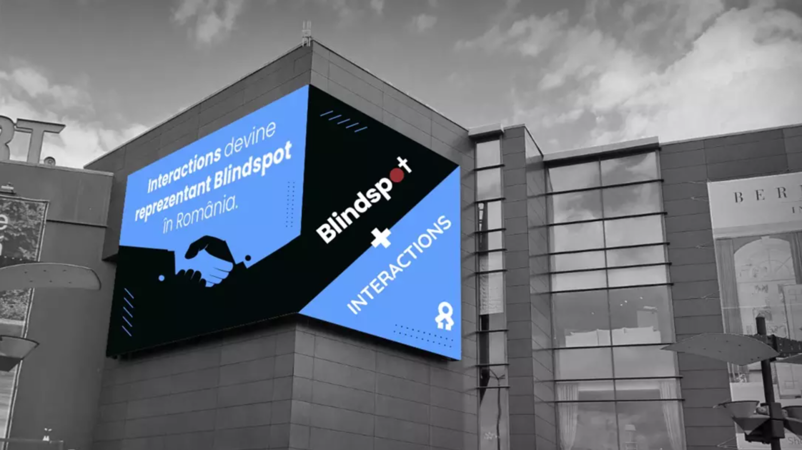 Interactions devine partener exclusiv al Blindspot în România, pentru reclamele pe ecrane