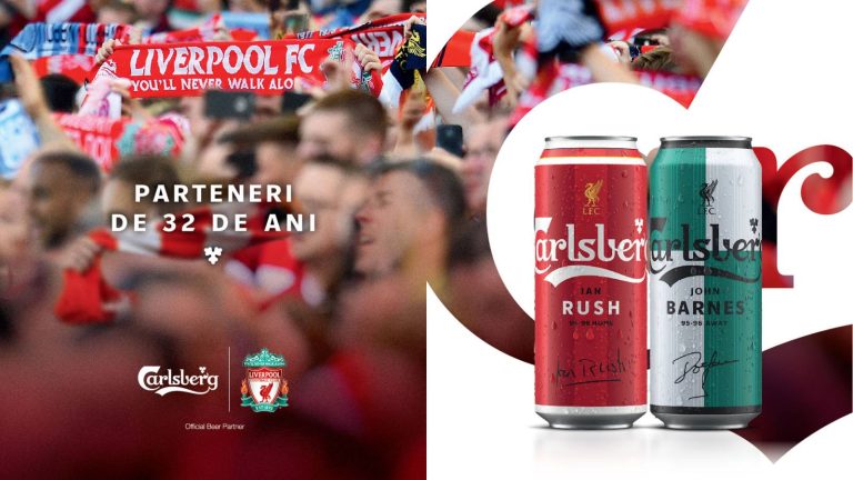 Carslberg - doze jucători Liverpool