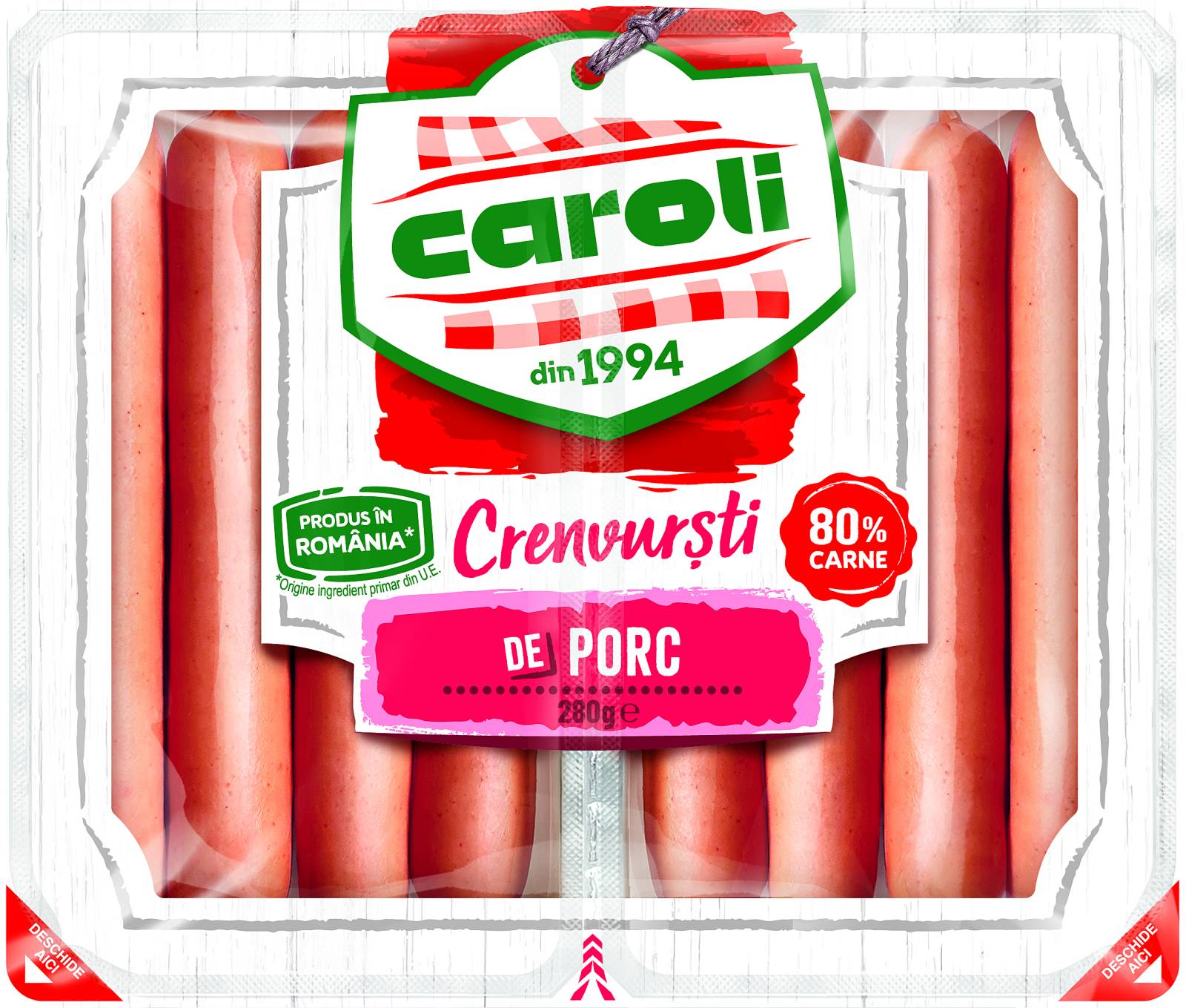 Caroli Foods Group schimbă designul ambalajelor pentru produsele brandului Caroli