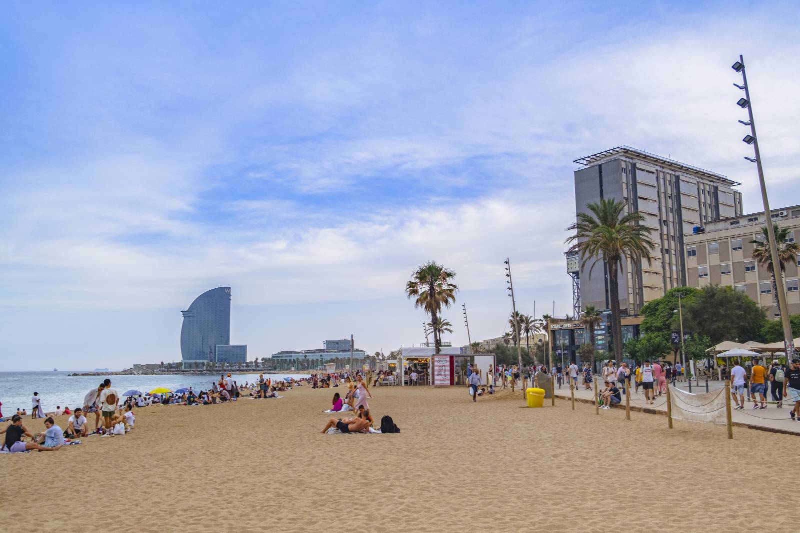 Spania, țara turismului 15 Playa de La Barceloneta Barcelona BARCELONA CATALUNA