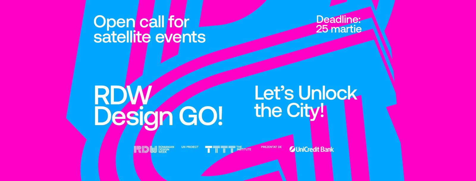 Romanian Design Week lansează apelul de înscrieri în circuitul RDW Design GO