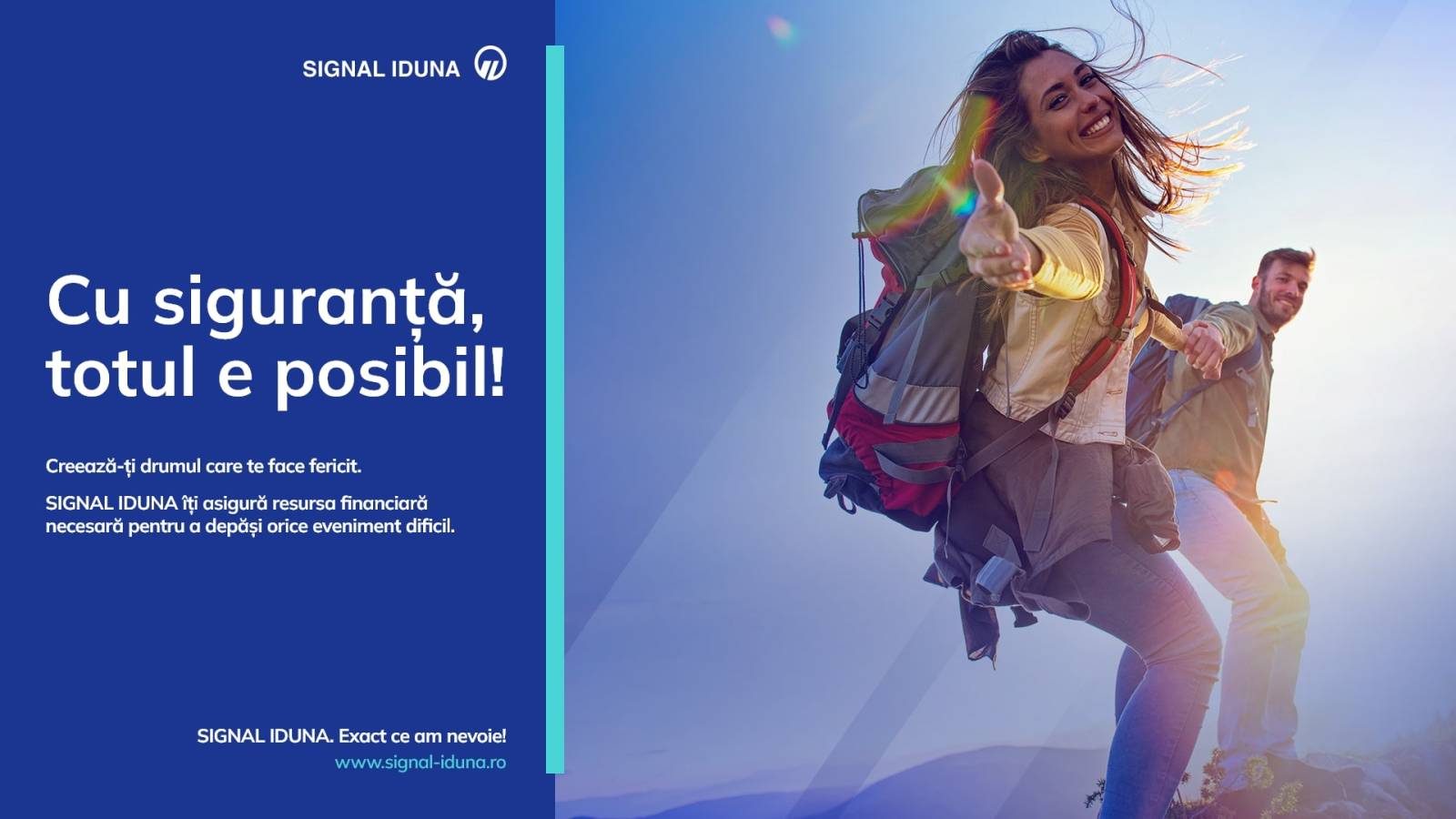 SIGNAL IDUNA își continuă strategia de consolidare pe piața din România cu o nouă campanie de repozi...