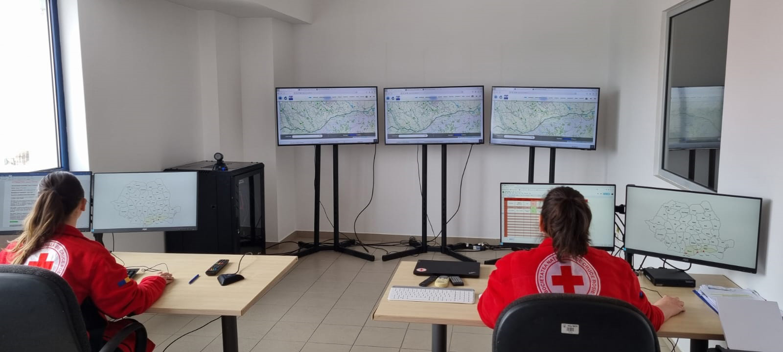 Crucea Roșie - Centrul Național de Coordonare și Comunicații pentru Intervenții la Dezastre