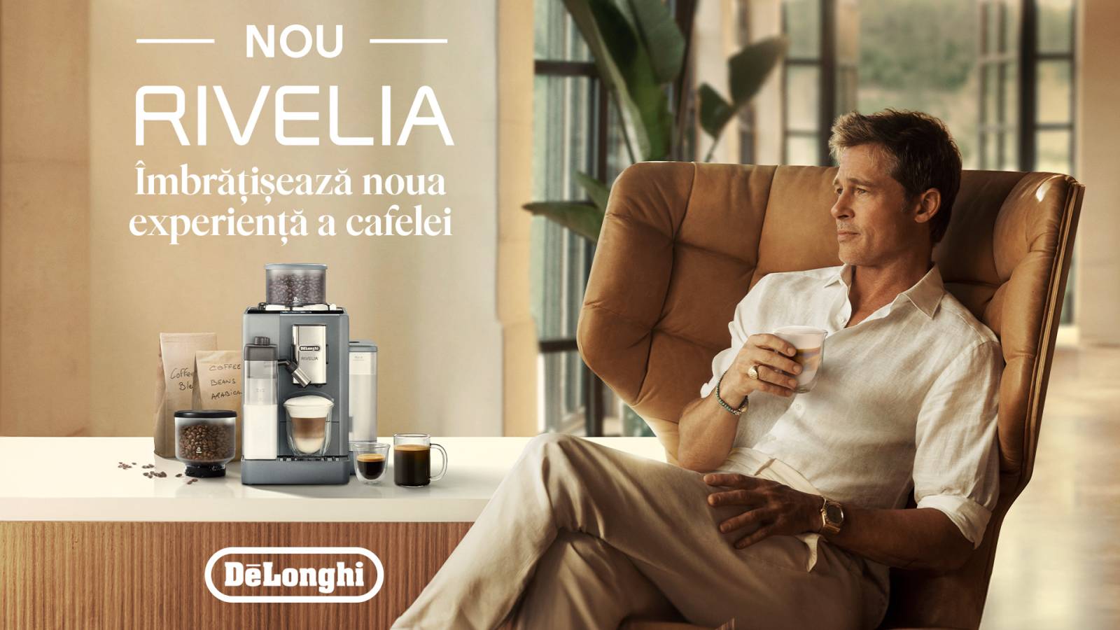 De'Longhi lansează espressorul Rivelia