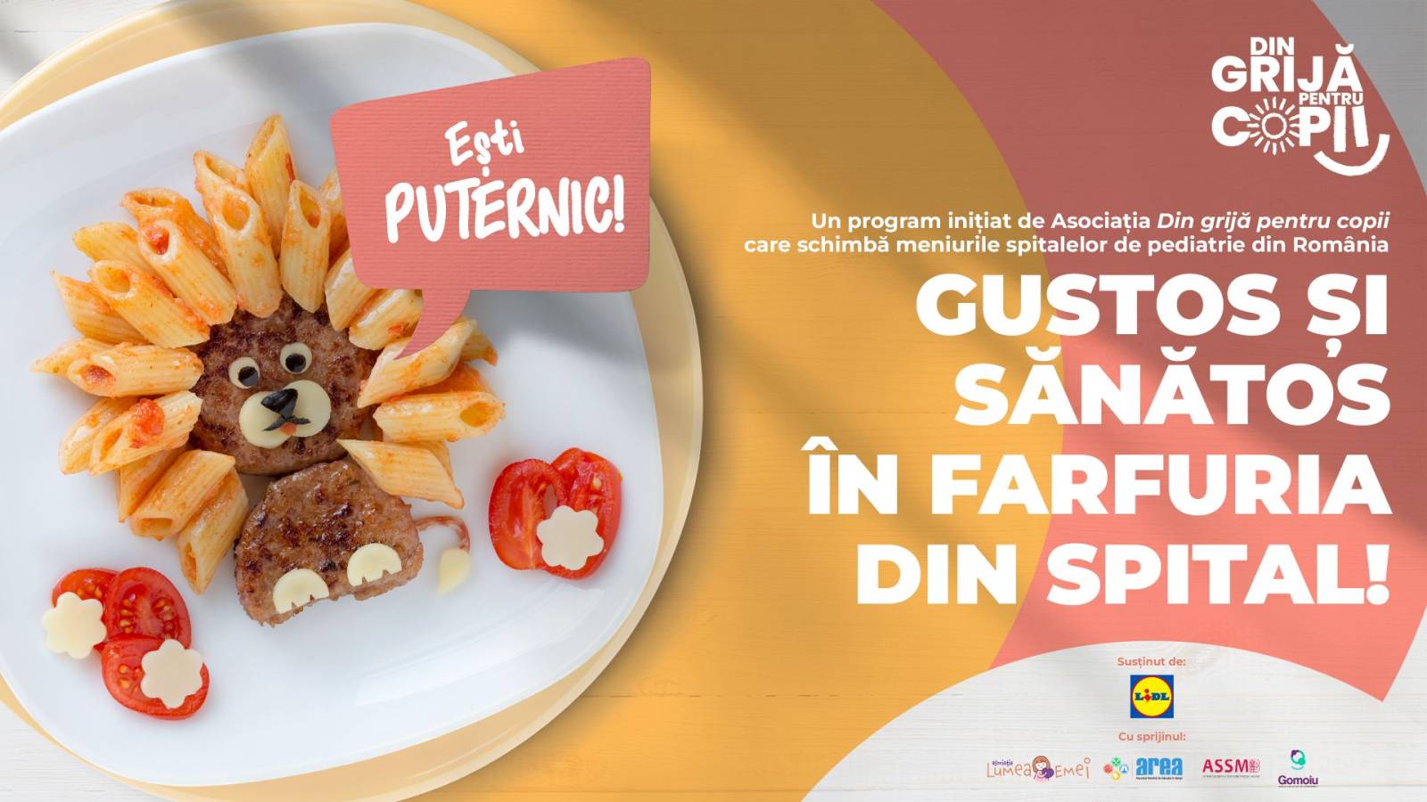 Lidl România susține programul „Gustos și sănătos în farfuria din spital”