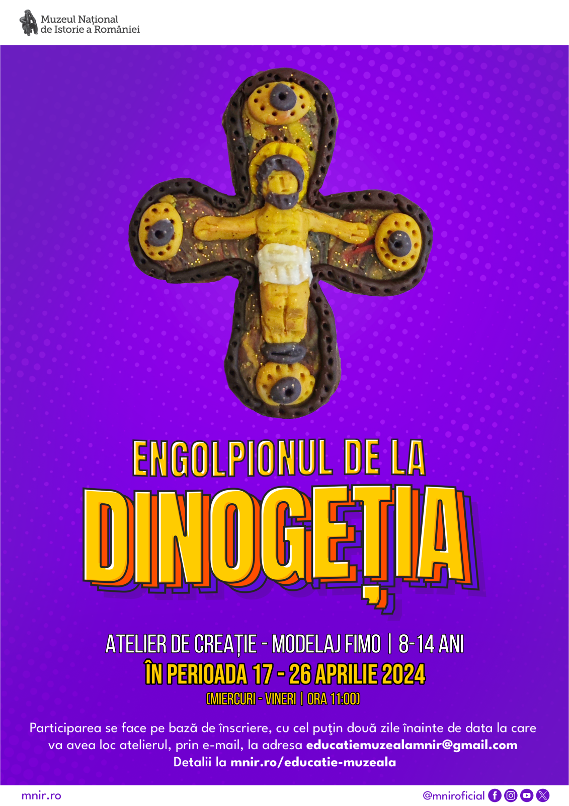 Ateliere de creație și educație muzeală dedicate Paștelui, la Muzeul Național de Istorie a României 1 Ateliere de creație și educație muzeală dedicate Paștelui, la Muzeul Național de Istorie a României