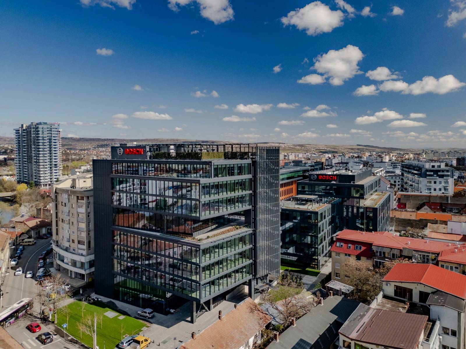 Investiție Bosch de 21 mil. euro pentru a două clădire de birouri în Centrul de Inginerie din Cluj