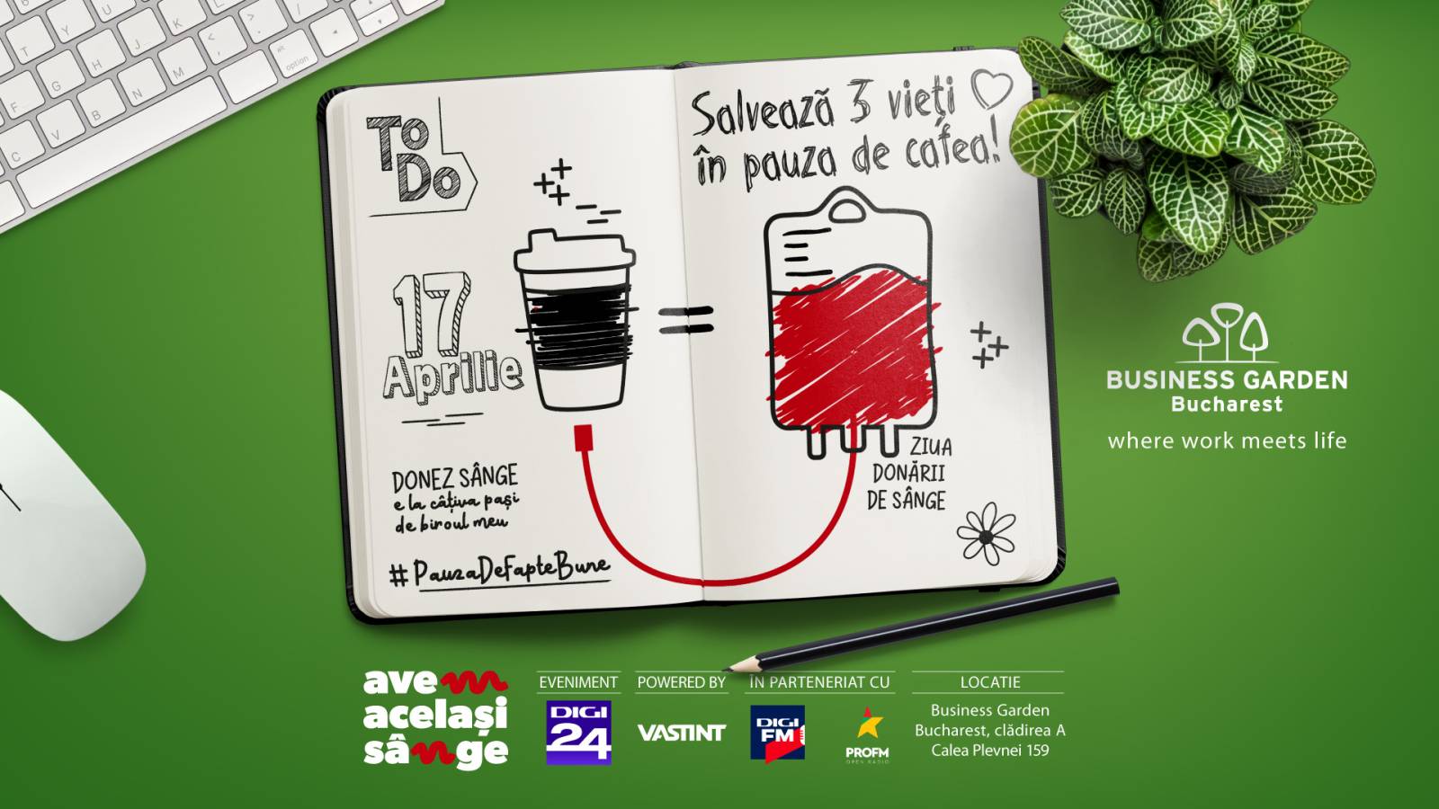 Vastint România lansează o invitație la solidaritate și salvare de vieți prin donarea de sânge
