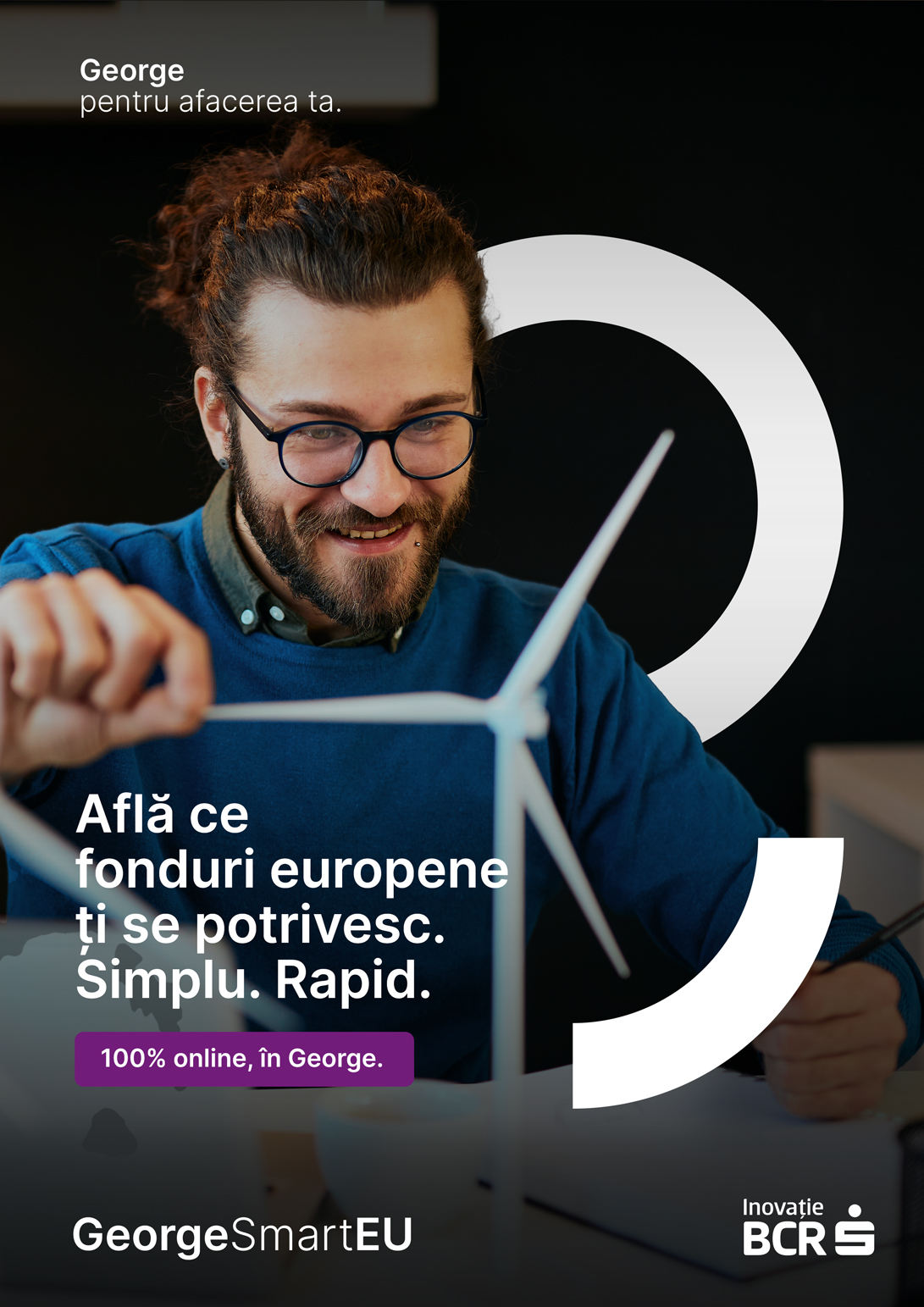 BCR aduce informații despre fondurile europene prin George SmartEU