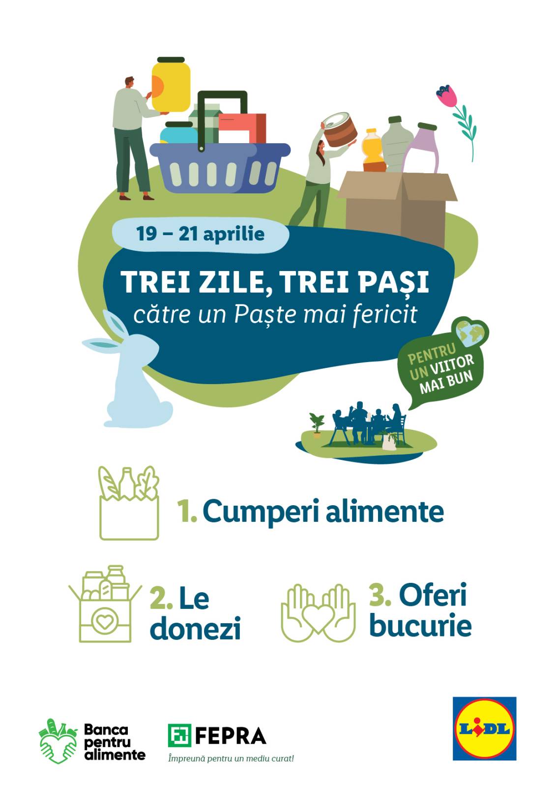 Lidl România organizează cea de-a zecea colectă de alimente, în parteneriat cu Rețeaua Băncilor pent...