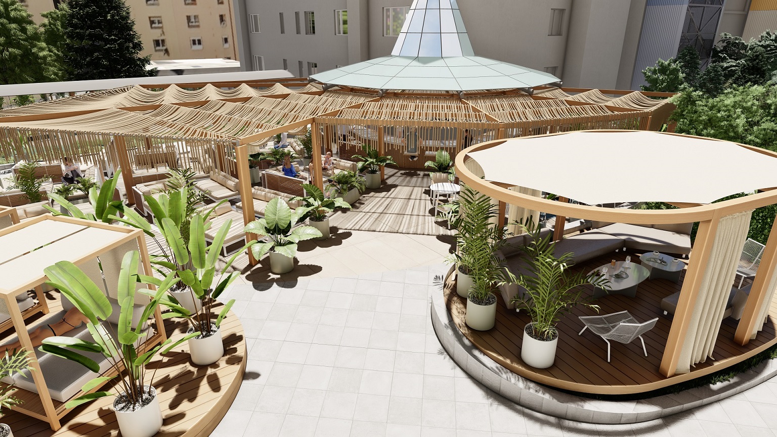 NAMI Beach Club & More – o experiență exclusivă de vară, oferită de Radisson Blu Hotel Bucharest, se va deschide în luna iunie 2 Nami BeachClub@Radisson 2