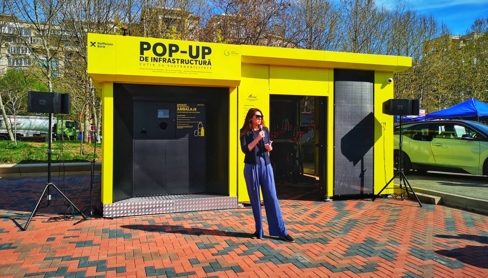Raluca Fișer, Green Revolution, Pop-up de infrastructură