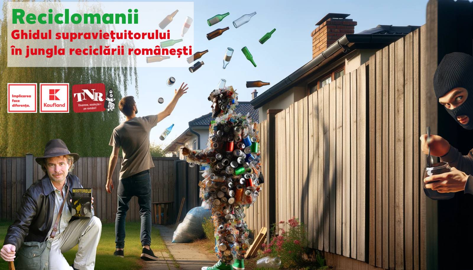 Kaufland și Times New Roman lansează „Reciclomanii: Ghidul supraviețuitorului în jungla reciclării r...