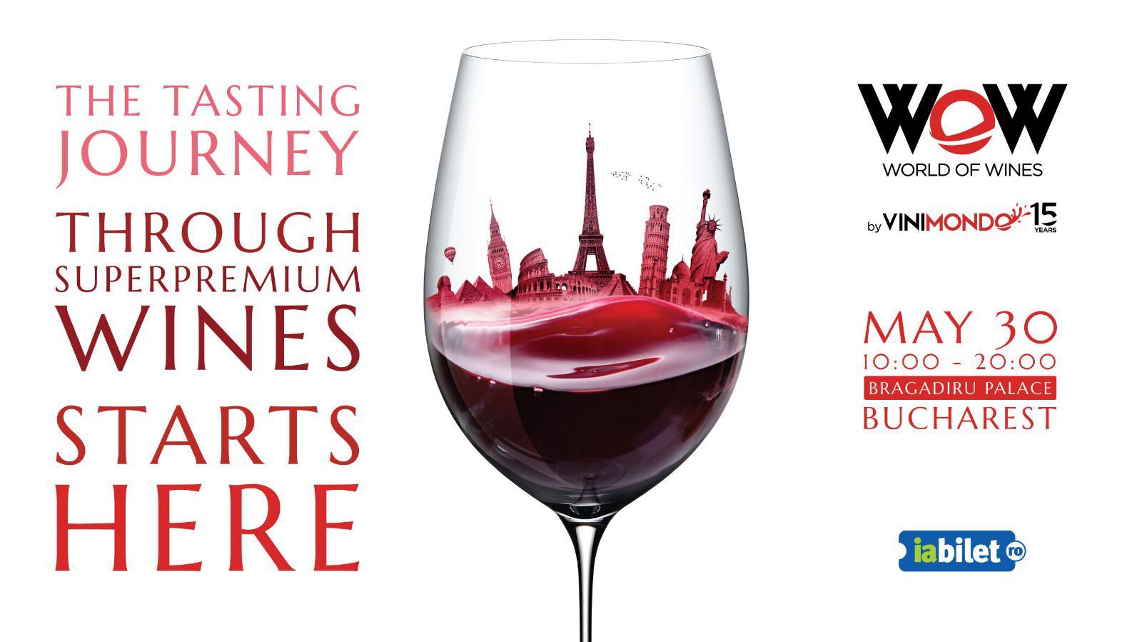 VINIMONDO prezintă cea de-a doua ediție a evenimentului World Of Wines (WOW), alături de cele mai ma...