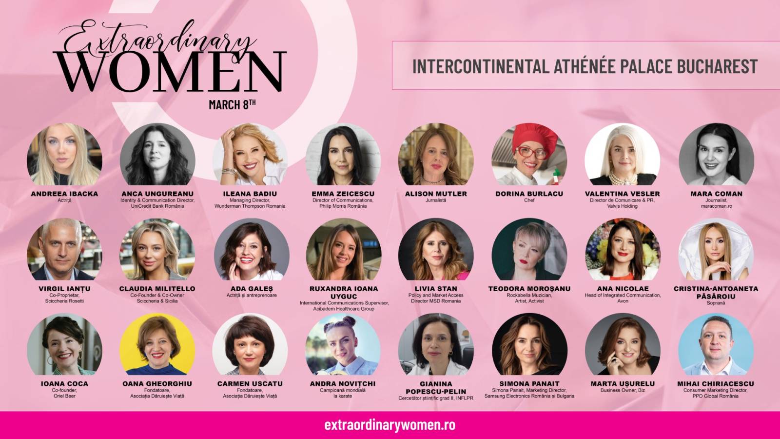 8 martie este pentru Extraordinary Women 1 extraordinary woman Full HD 1
