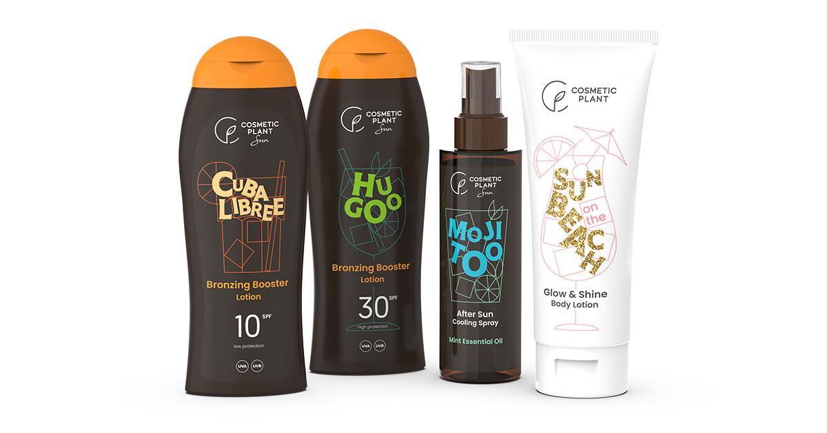 Gama nouă SUN Cocktails de la Cosmetic Plant