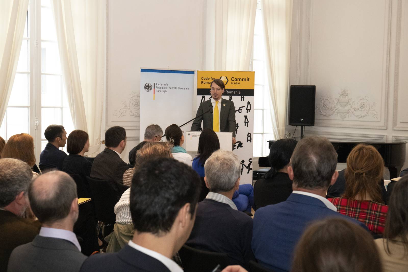Ambasada Germaniei și Code for Romania / Commit Global au prezentat proiectul „Infrastructura digita...