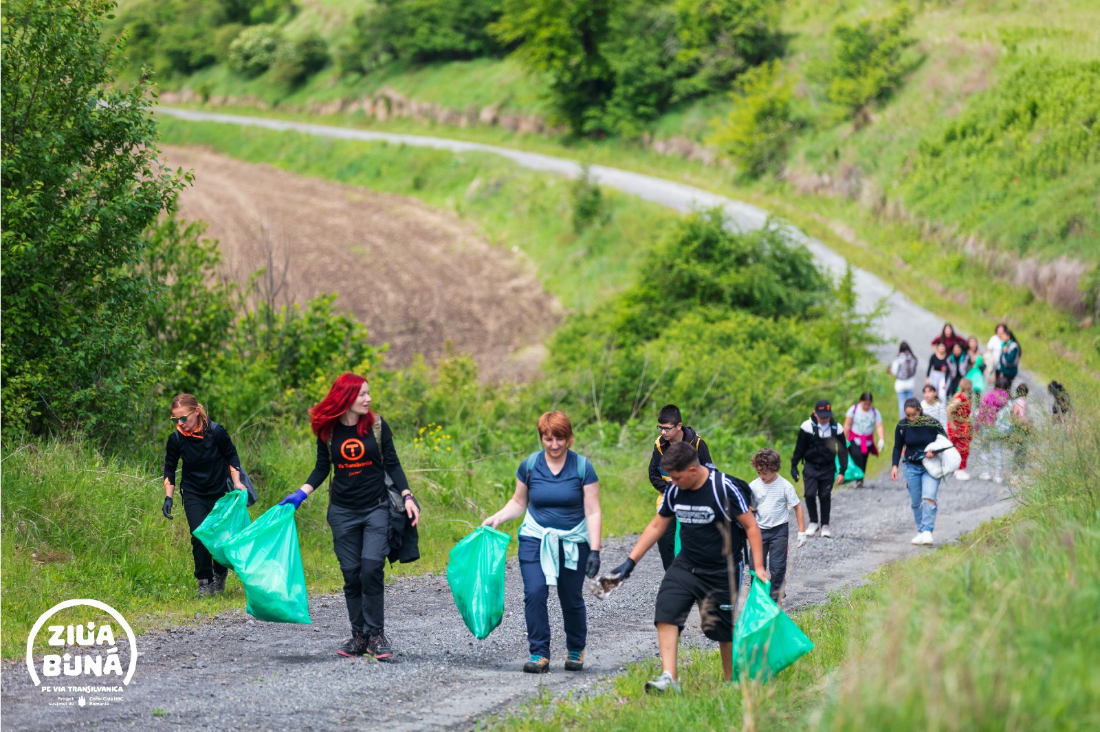 Cea mai mare ecologizare de pe Via Transilvanica a mobilizat peste 3400 de voluntari