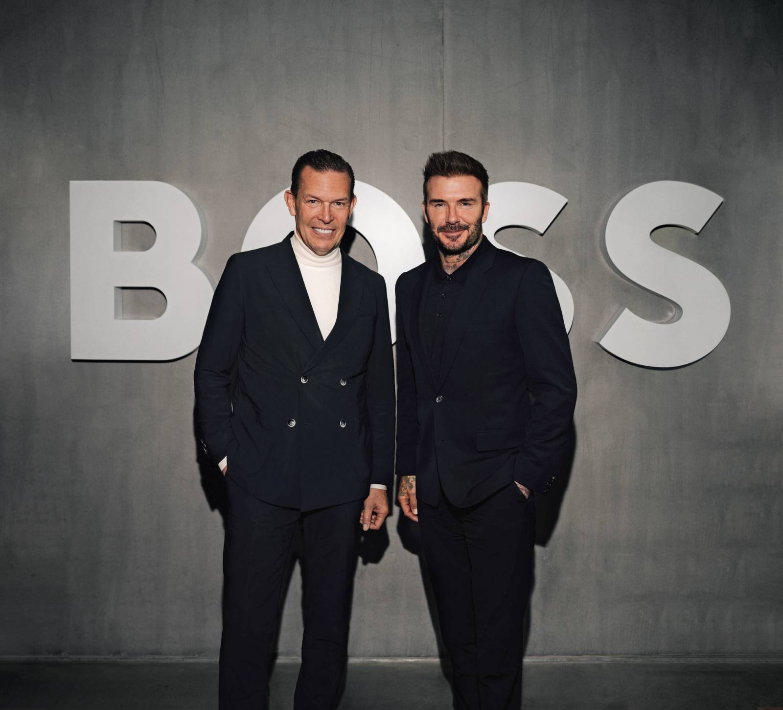 HUGO BOSS anunță parteneriatul strategic cu David Beckham pentru o colaborare pe termen lung
