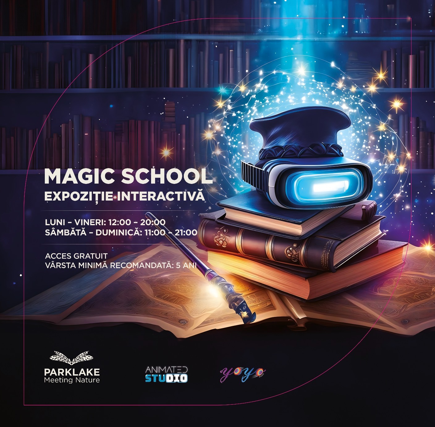 De Ziua Copilului, ParkLake Shopping Center se transformă în Magic School