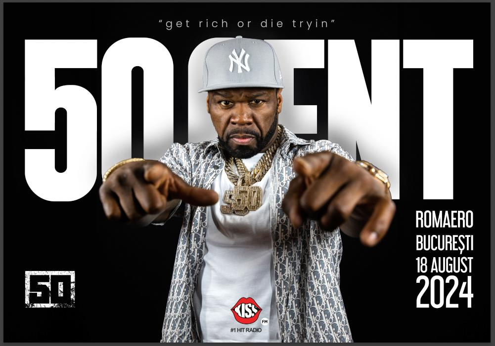 50 Cent include Bucureștiul pe harta concertelor sale, pe 18 august la Romaero