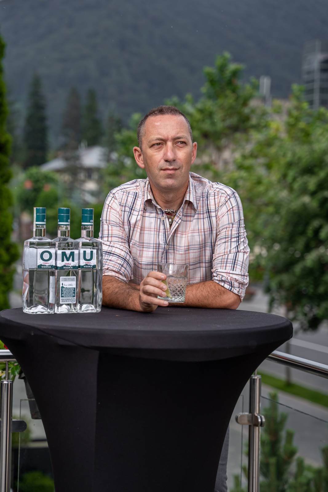 Horia Colibașanu, Brand Ambassador OMU Vodka