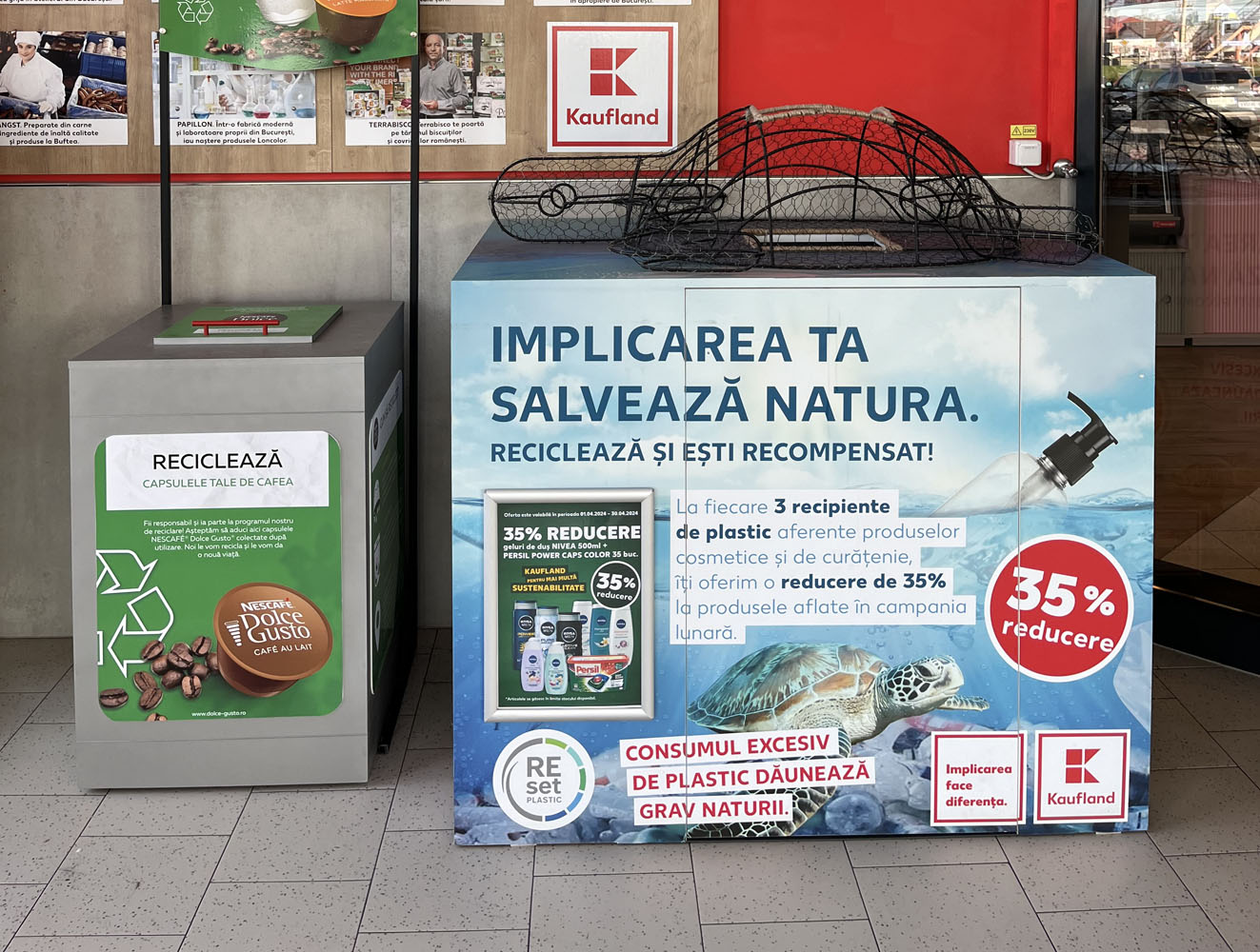 Kaufland - colectare capsule NESCAFÉ Dolce Gusto