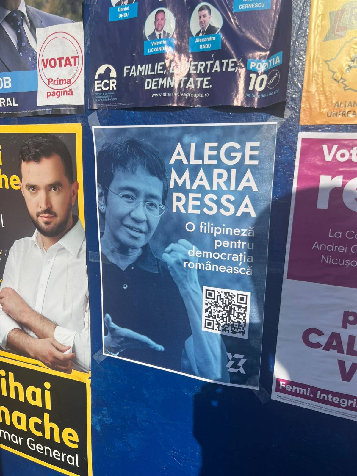 Rusu+Borțun și ZYX Books semnează campania "electorală": Alege Maria Ressa! O premiantă Nobel pentru București 4 Maria Ressa pe bord