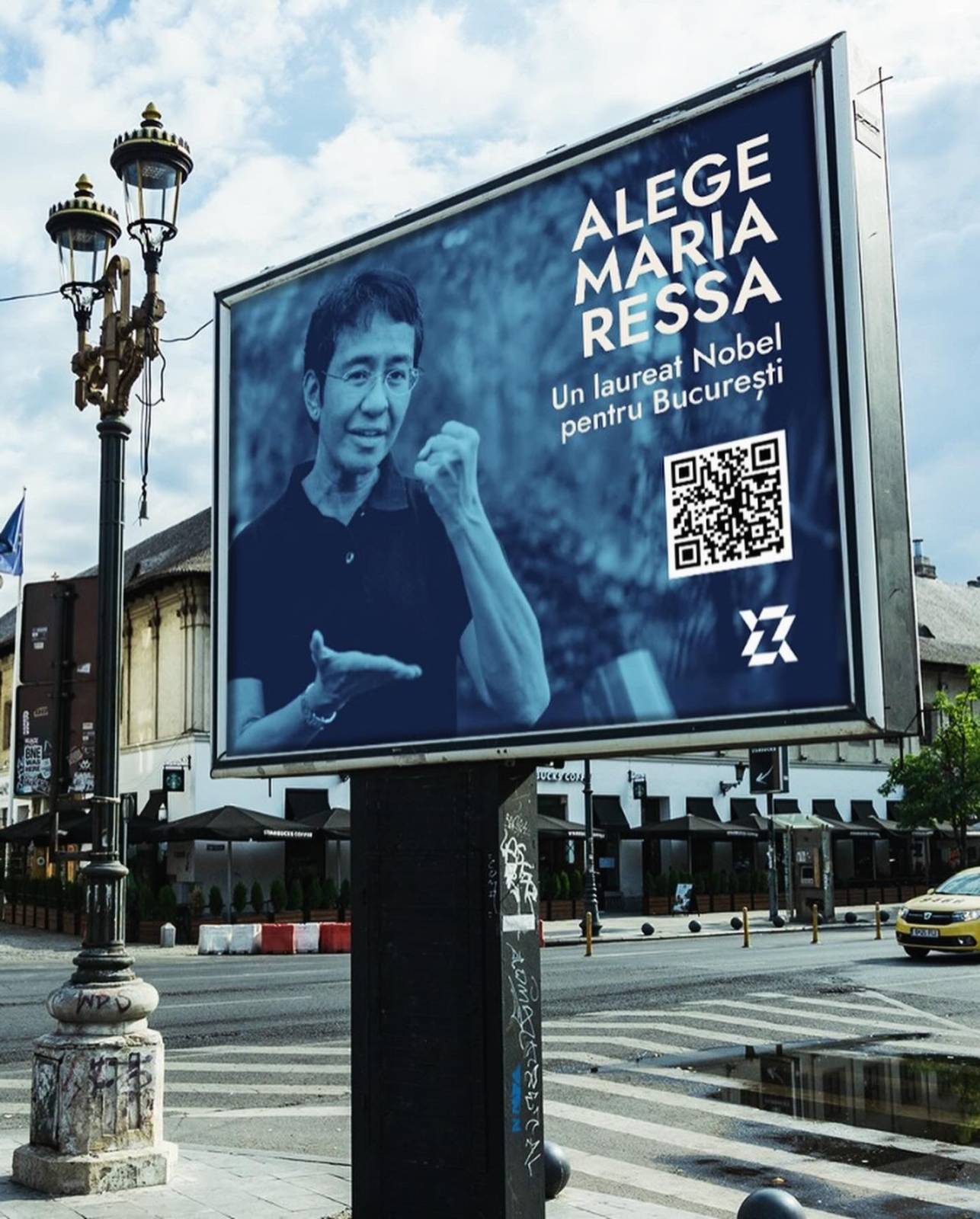 Rusu+Borțun și ZYX Books semnează campania "electorală": Alege Maria Ressa! O premiantă Nobel pentru București 5 MariaRessa3