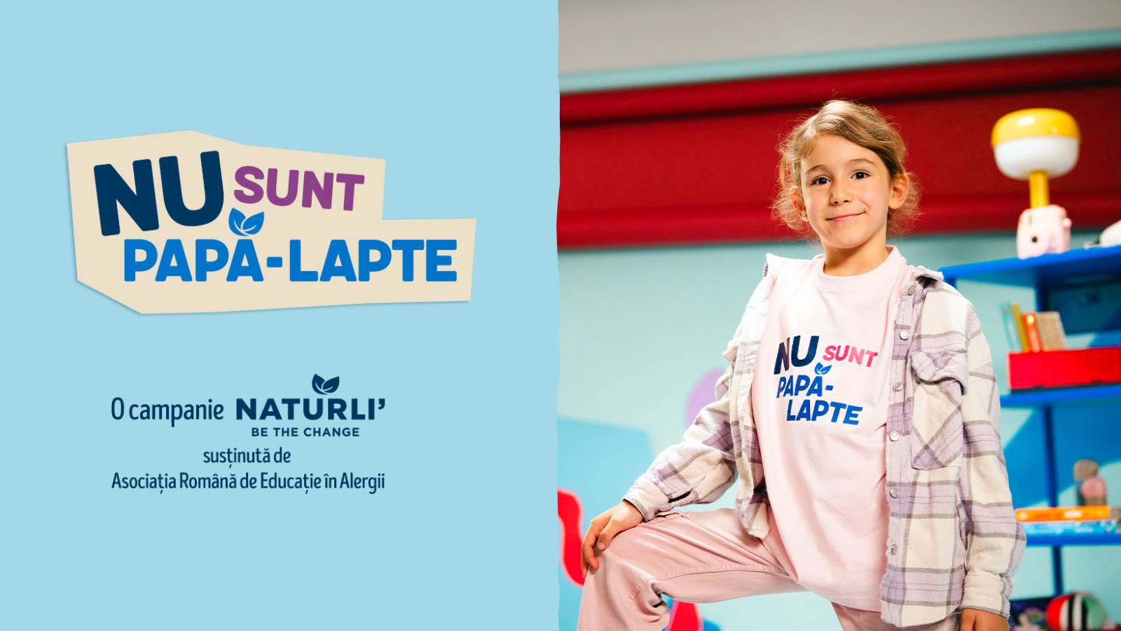 Campania „Nu sunt Papă-Lapte” pentru conștientizarea alergiilor alimentare