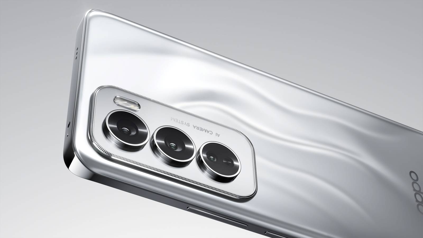 OPPO lansează Reno12 și Reno12 Pro 3 OPPO Reno12 Astro Silver Top half