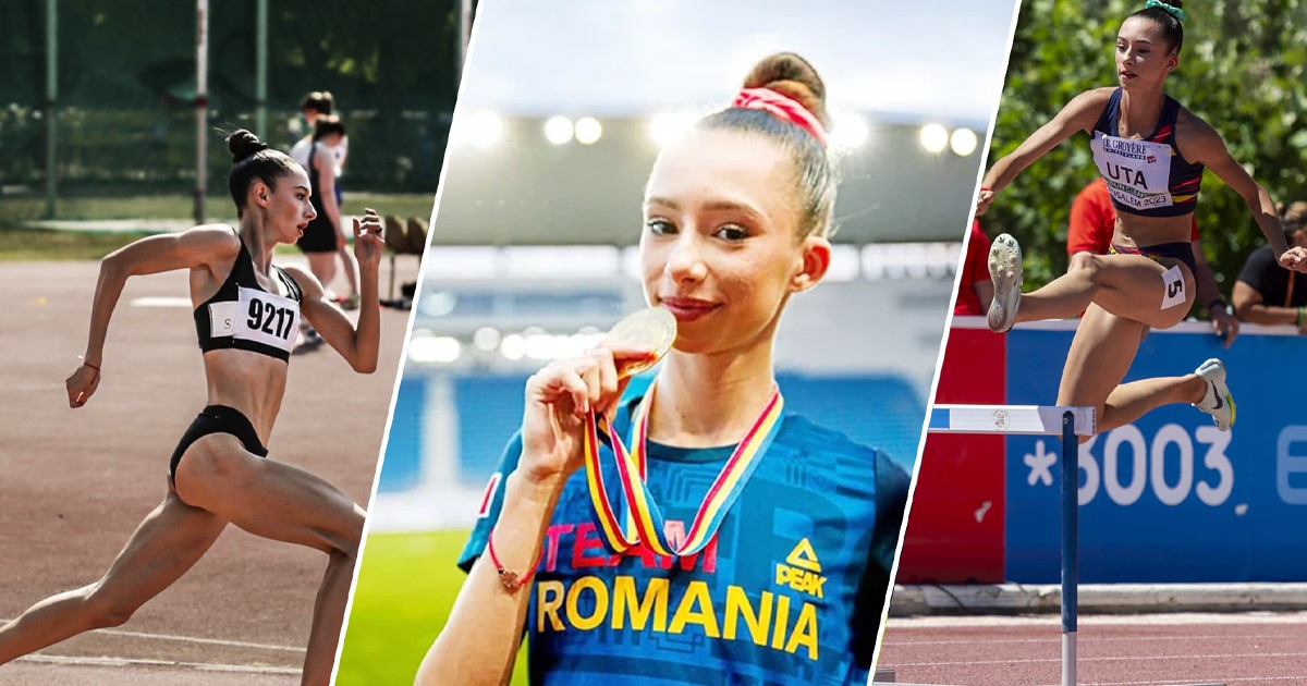 Ștefania Uță, o tânără de 16 ani, cea mai promițătoare atletă din România