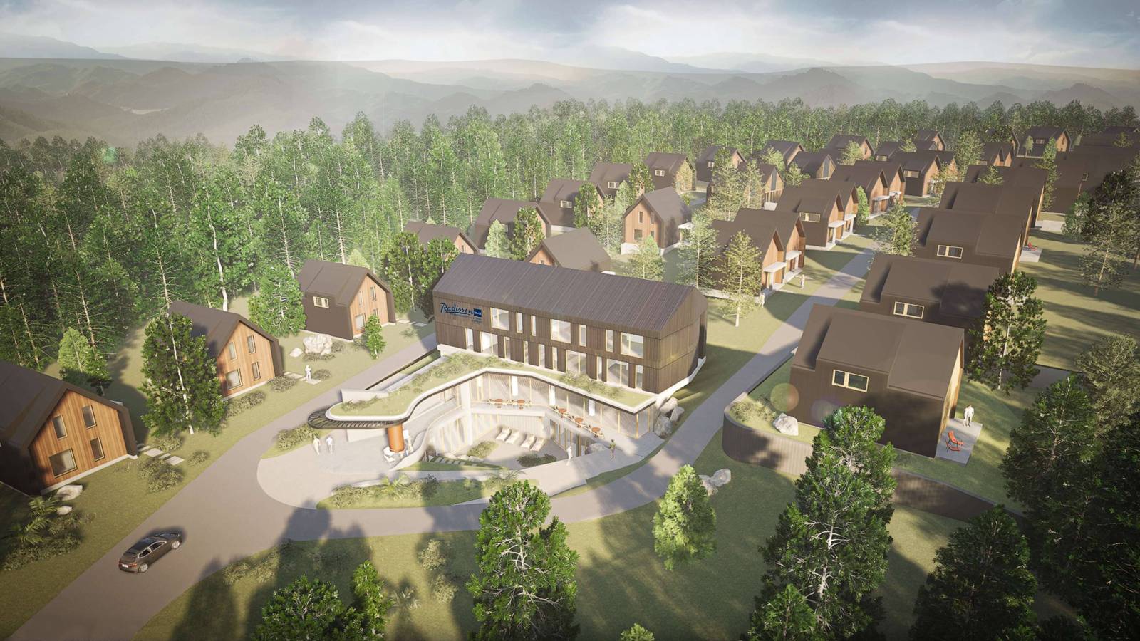 Radisson Blu va deschide primul proiect cu vile de 5 stele din Romania, langa Brasov