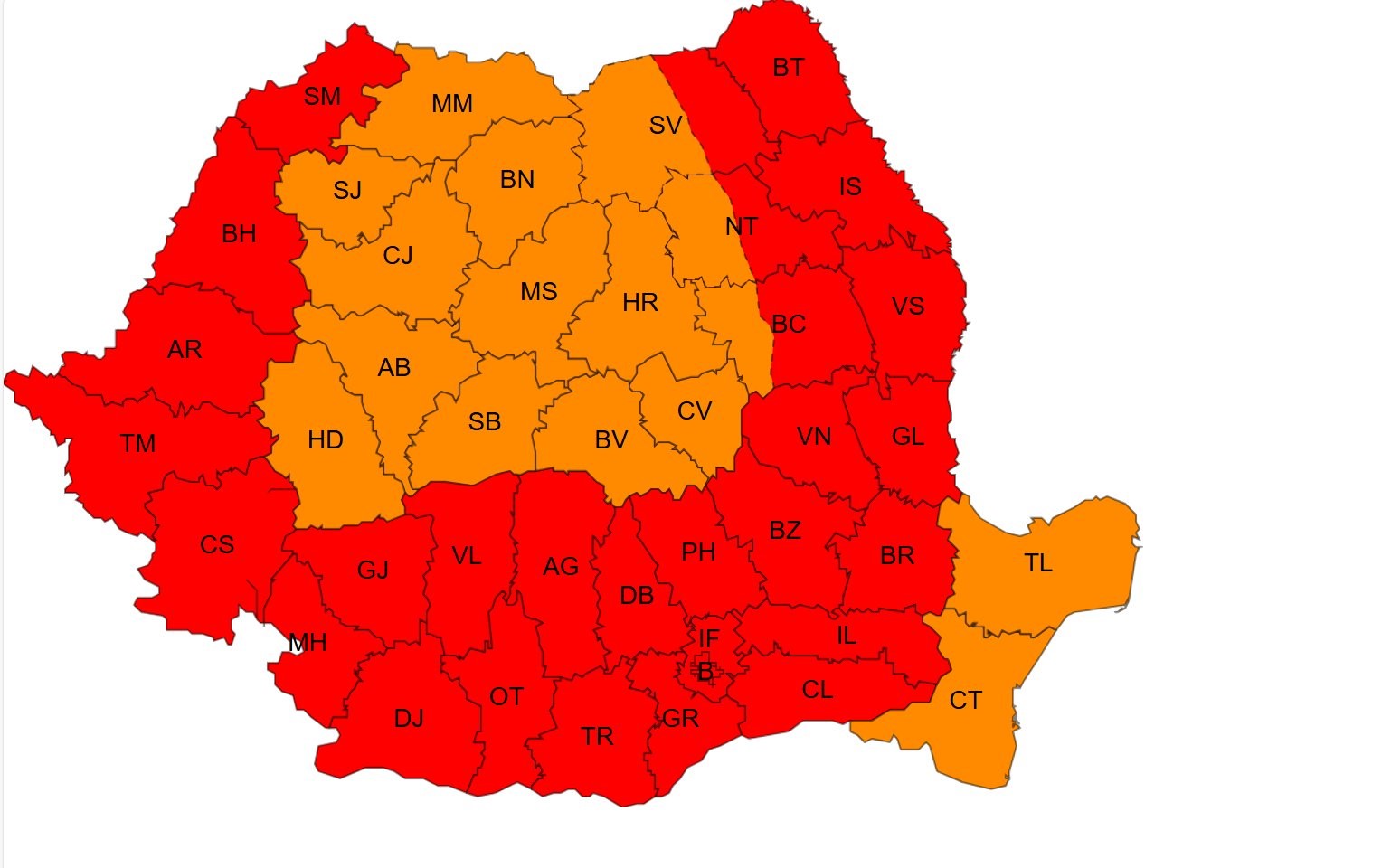 Cod roșu de caniculă în România. Ce trebuie să facem în timpul căldurii extreme