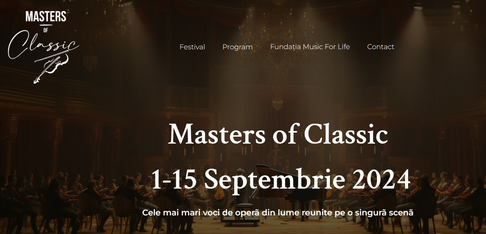 Bucureștiul devine Capitala Operei cu noile nume confirmate la prima ediție Masters of Classic 2024