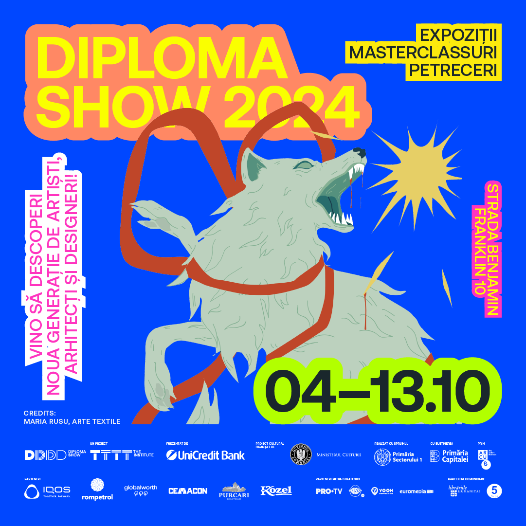 145 de artiști, arhitecți și designeri din noua generație, la DIPLOMA Show
