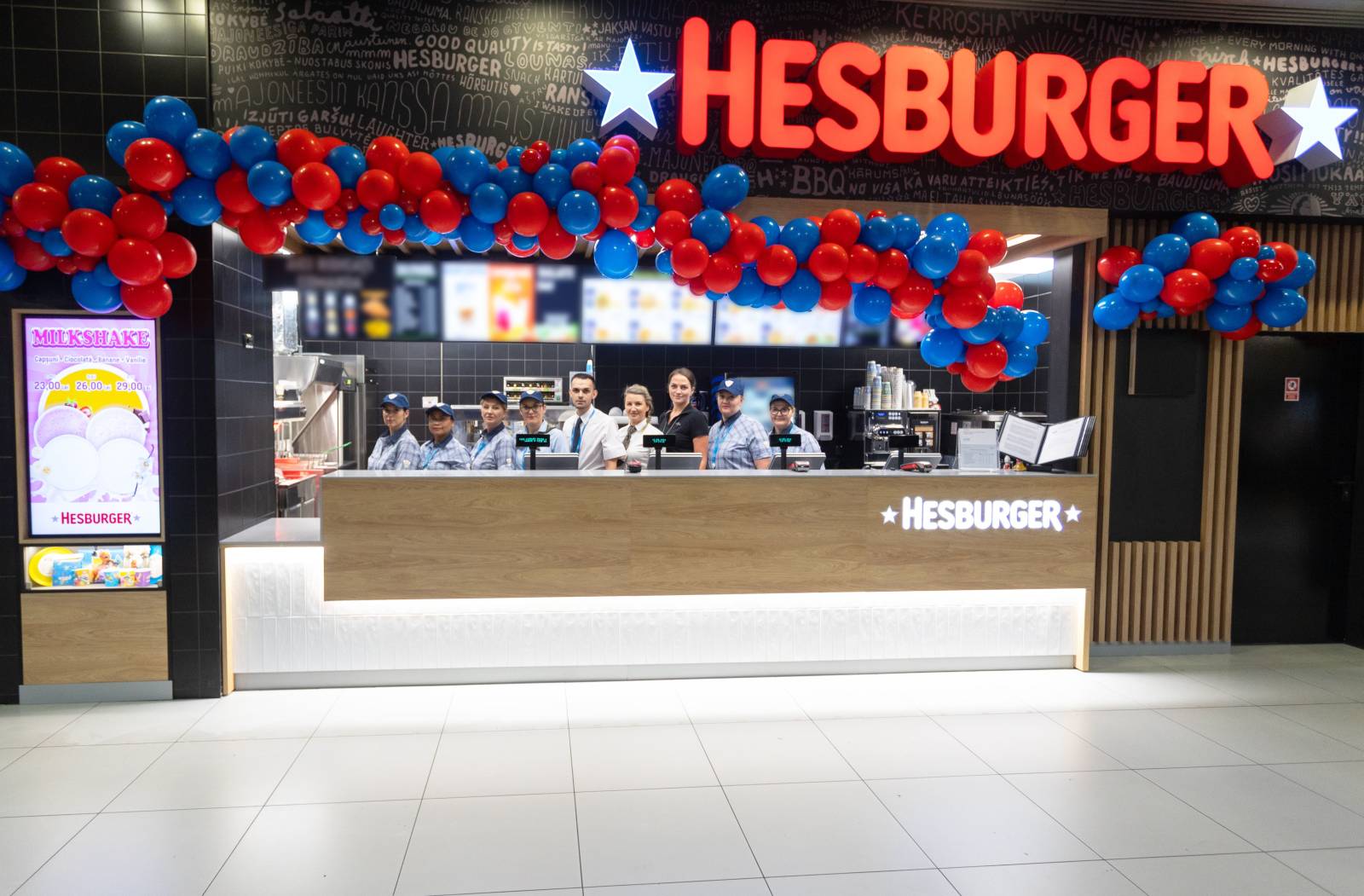 Hesburger continuă expansiunea în România și deschide un nou restaurant în Aeroportul Internațional ...