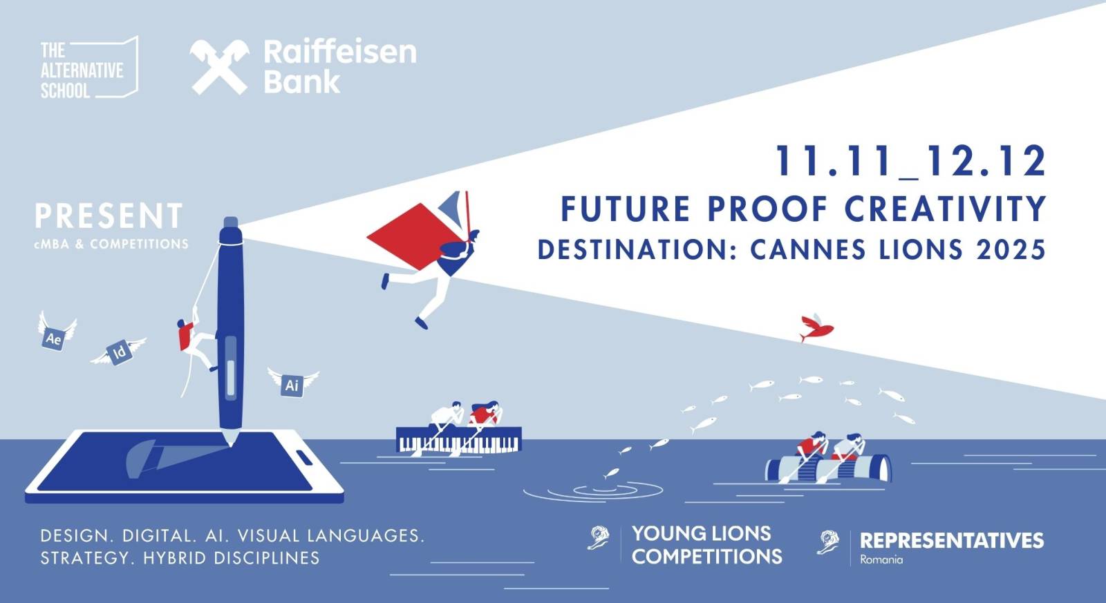 Raiffeisen Bank România susține #TheAlternativeSchool & Young Lions Digital