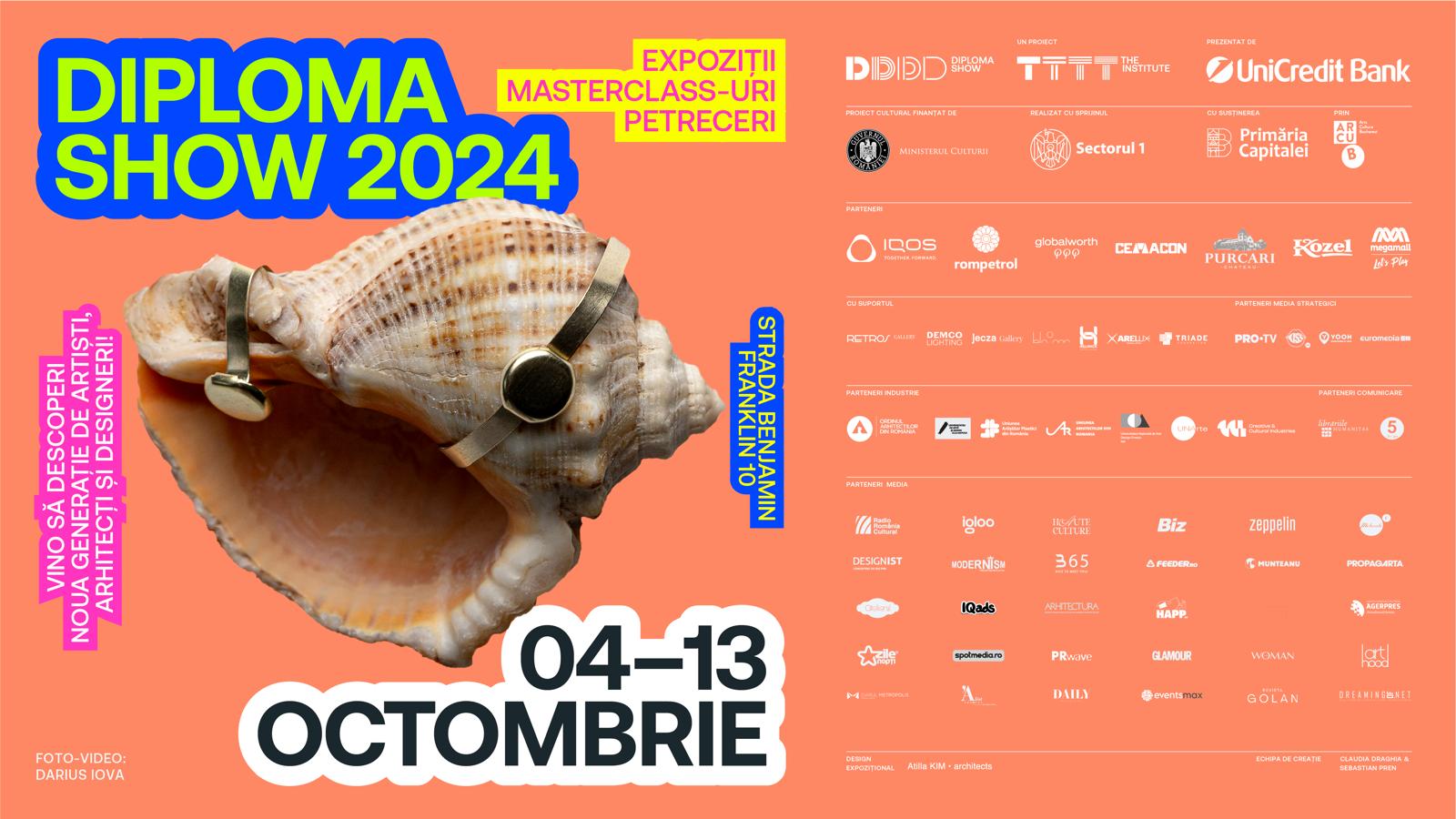 Începe DIPLOMA Show, ediția a XI-a, în clădirea fostului restaurant CINA