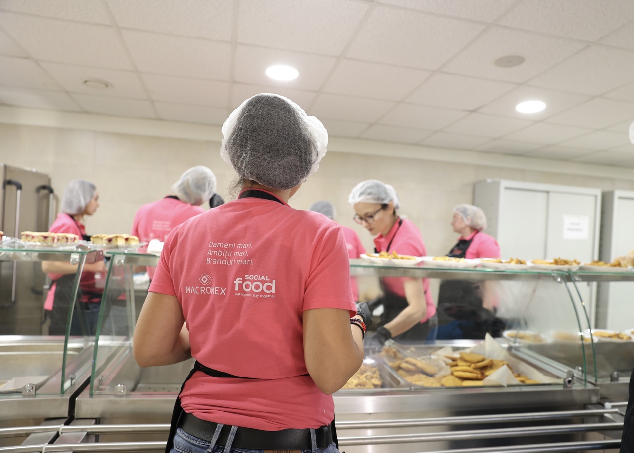 Macromex lansează programul de voluntariat Hrănim binele împreună