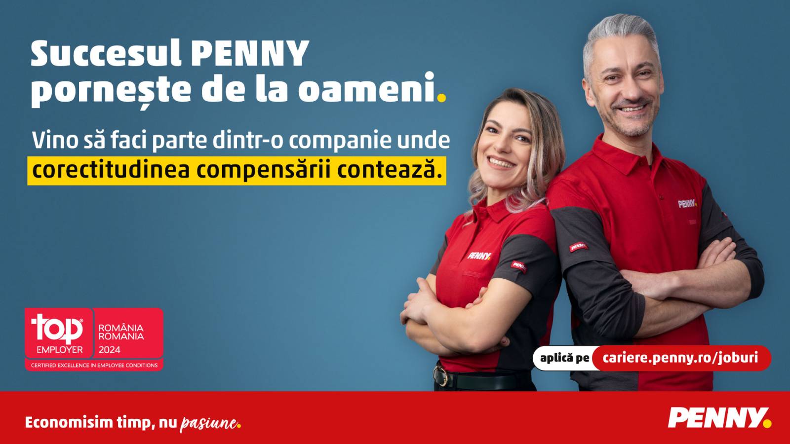 PENNY mărește venitul de intrare în companie. Ce salarii vor avea angajații noi?