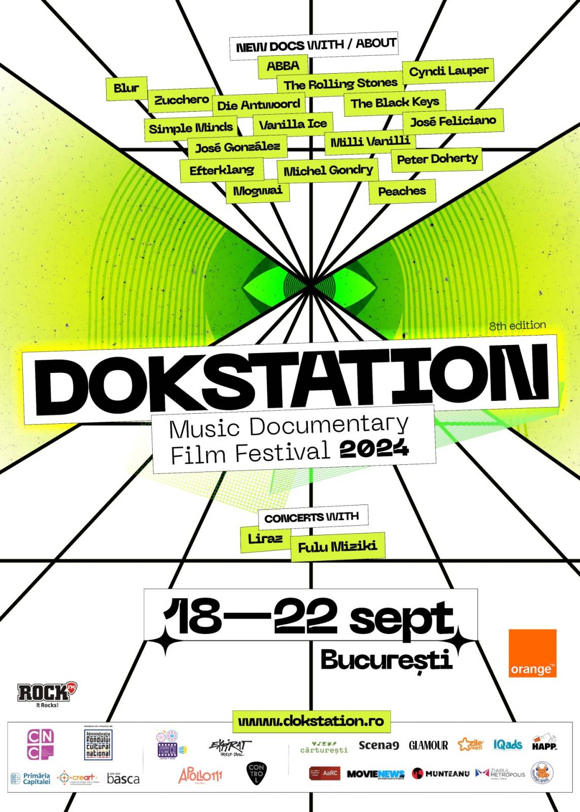 Cele mai noi documentare despre muzică se văd la DokStation: între 18-22 septembrie, la București 1 poster DokStation 2024 1