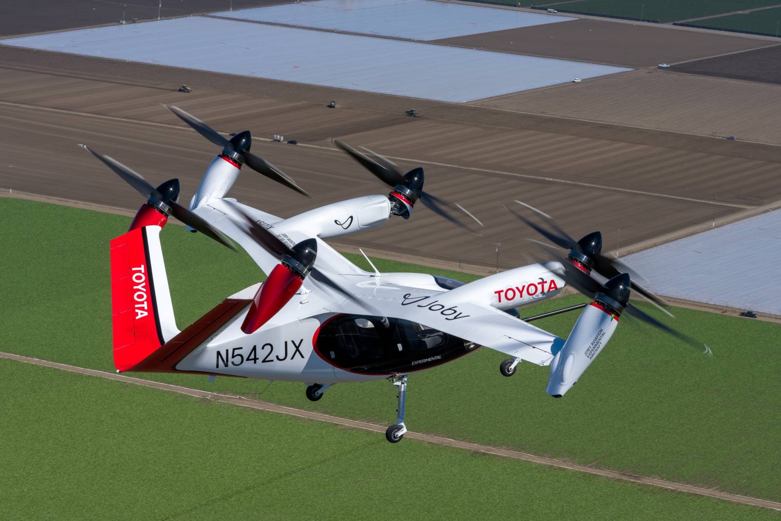 Toyota investește încă 500 de milioane de dolari în dronele - taxi Joby