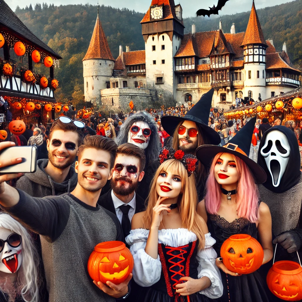 Cine vine de Halloween în vacanță în România