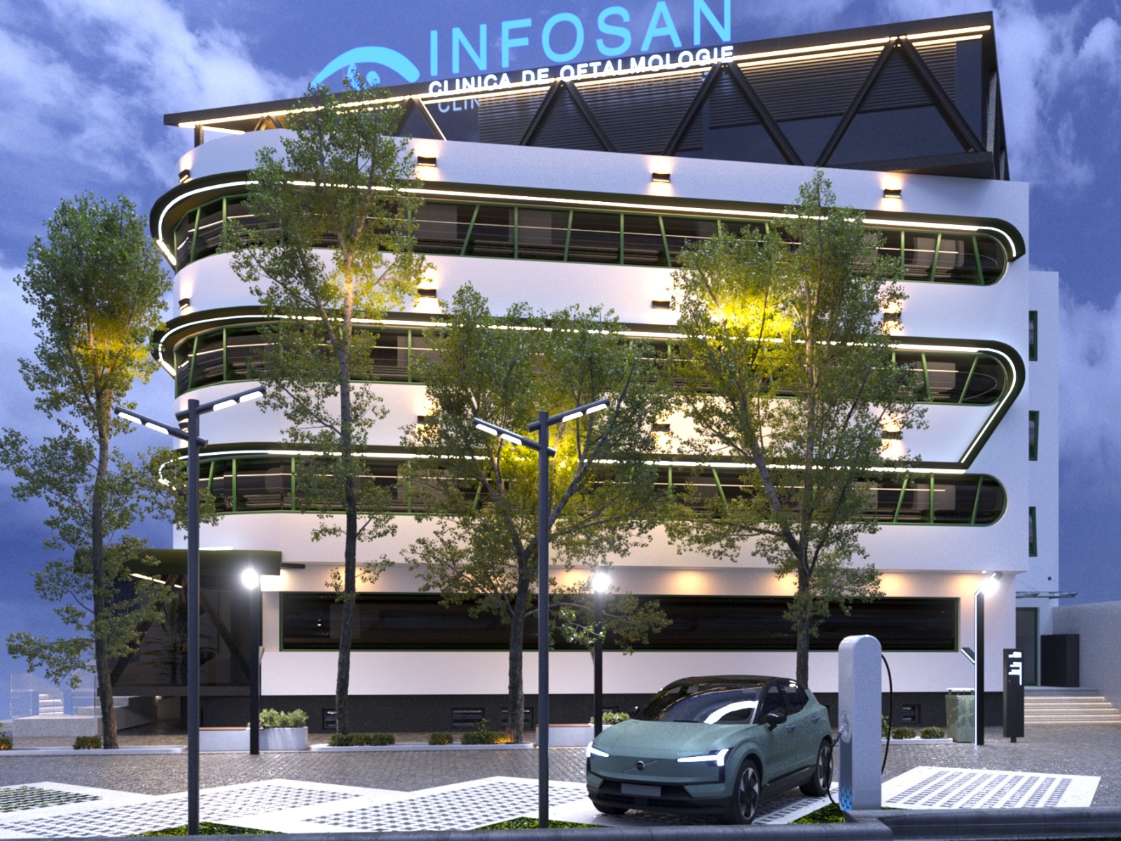Infosan construiește o nouă clinică de oftalmologie în București. Investiția se ridică la aproape 2 ...