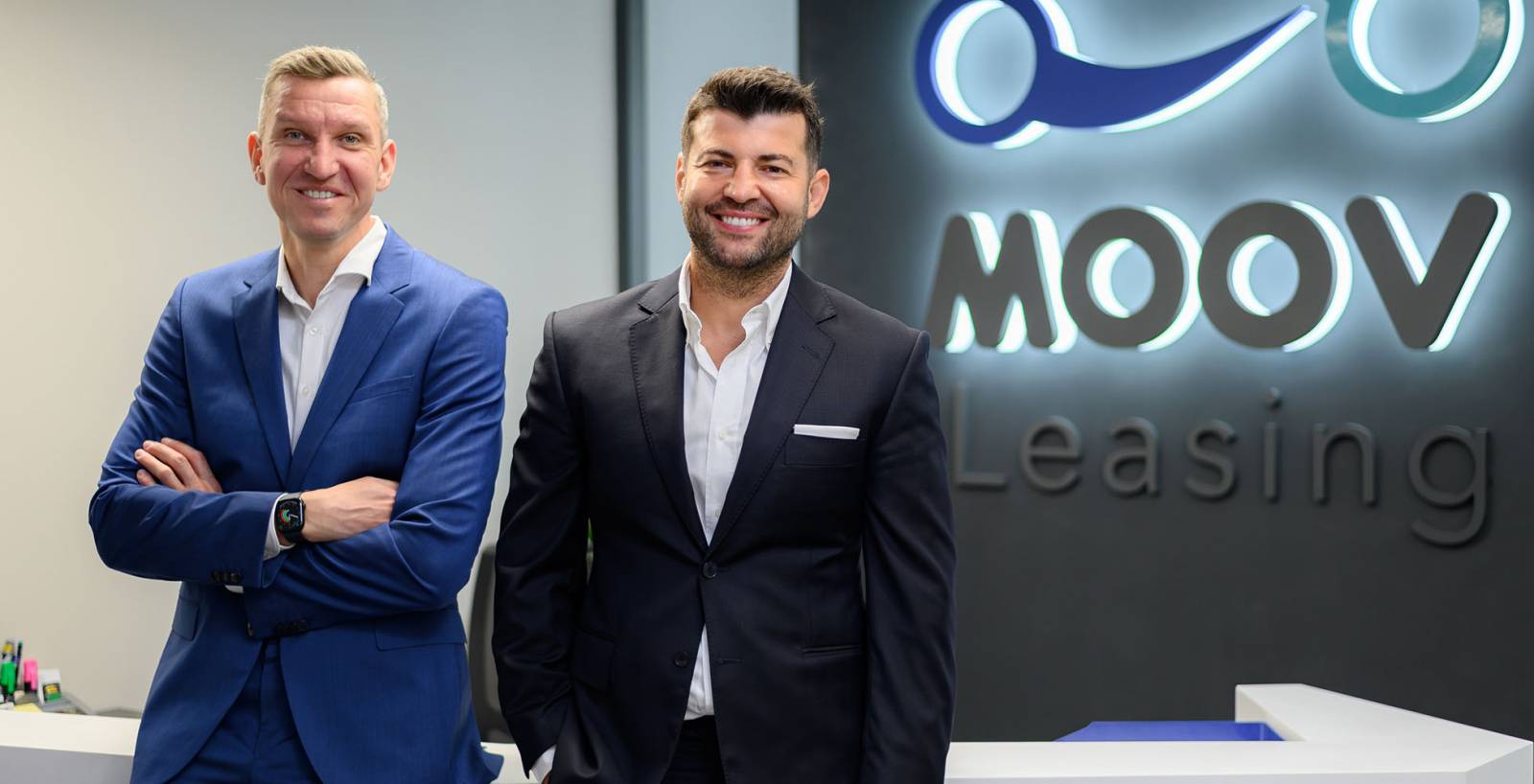 Bogdan Speteanu și Mircea Dihel, cofondator Moov Leasing