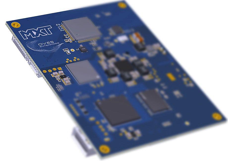 OVES lansează o placă electronică imprimată, optimizată pentru AI