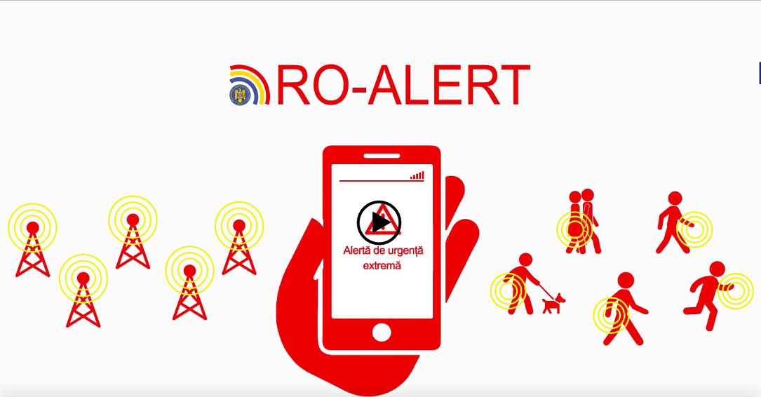 Studiu. Românii care primesc RO-ALERT se simt mai în siguranță
