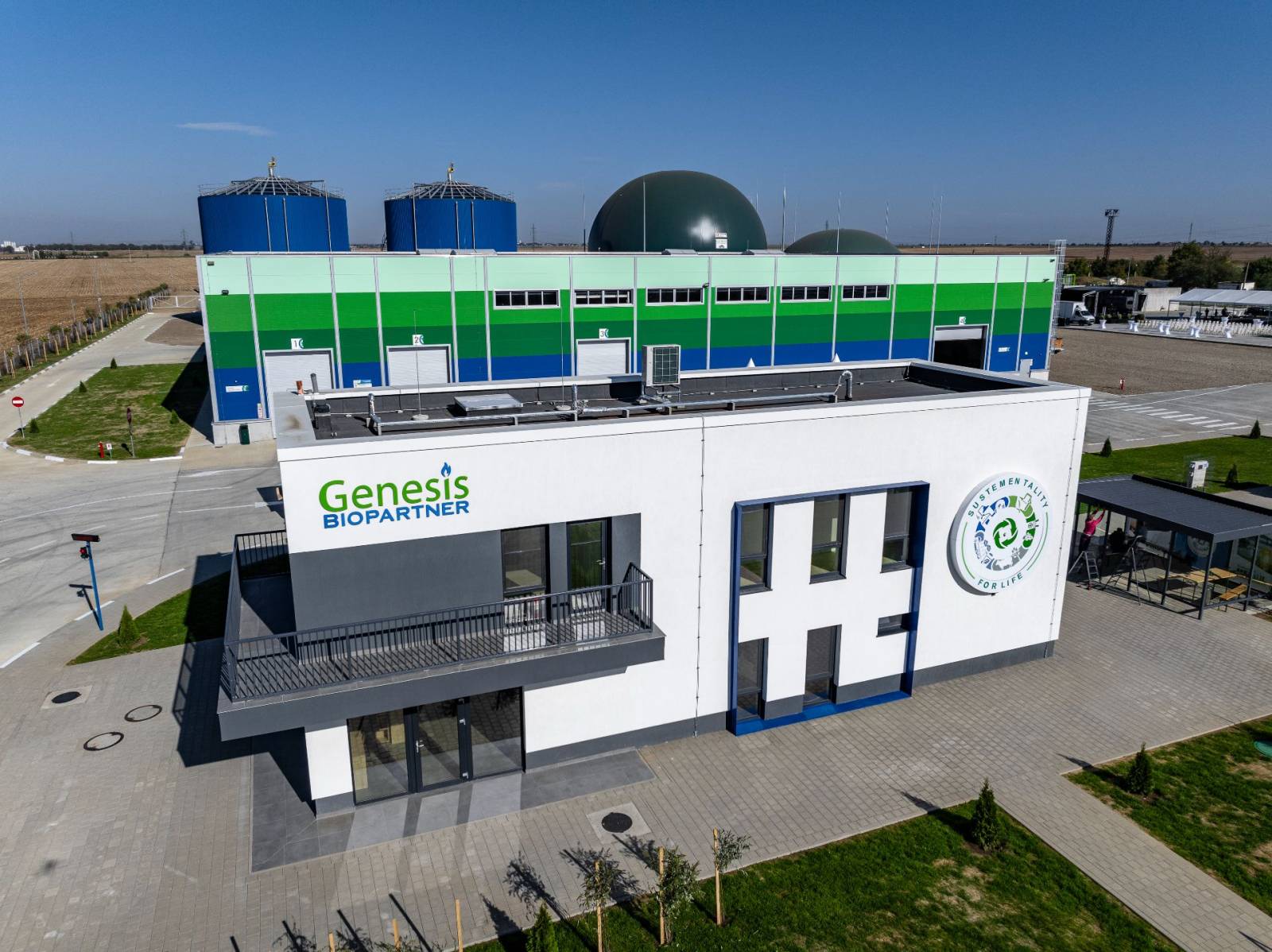 Genesis Biopartner a inaugurat stația de biogaz de la Cordun