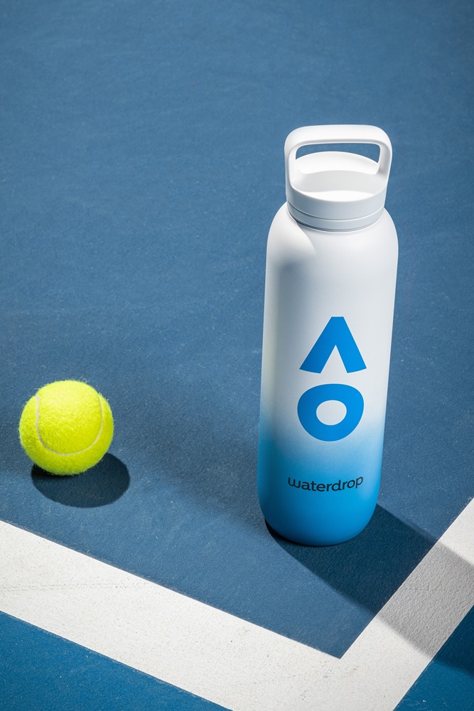 waterdrop devine partener oficial Australian Open 1 waterdrop AO Player Bottle Mood 2